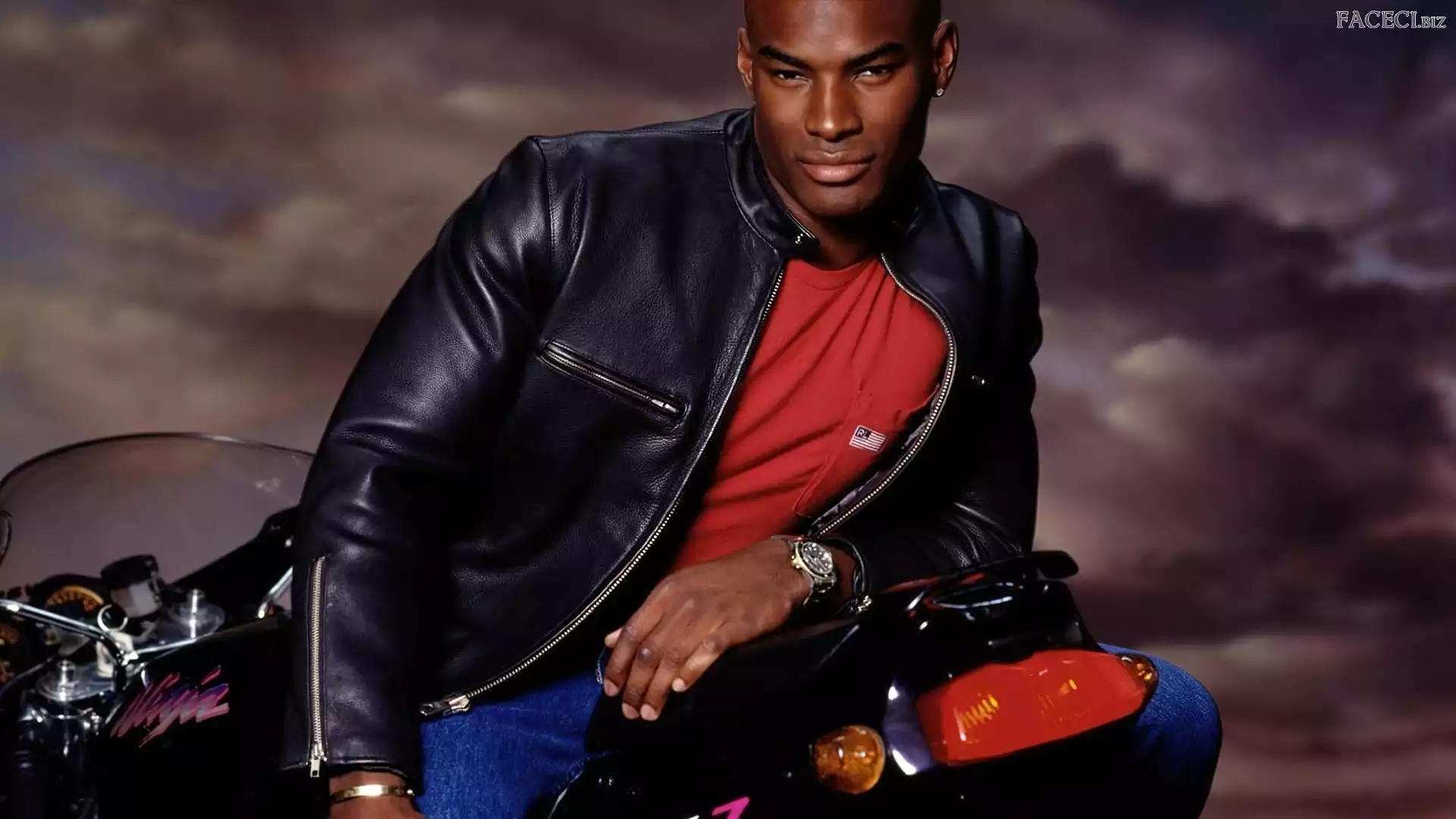 Czarnoskóry, Motor, Tyson Beckford, Model