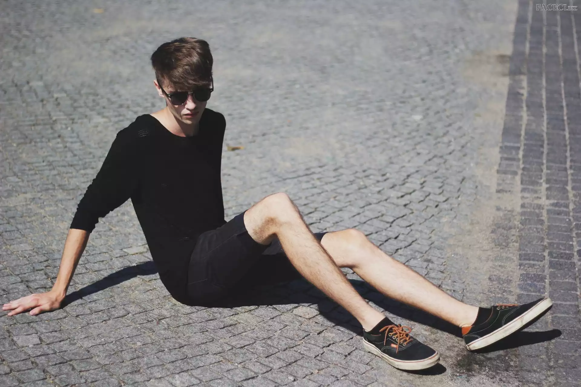 Okulary, Mężczyzna, Szatyn