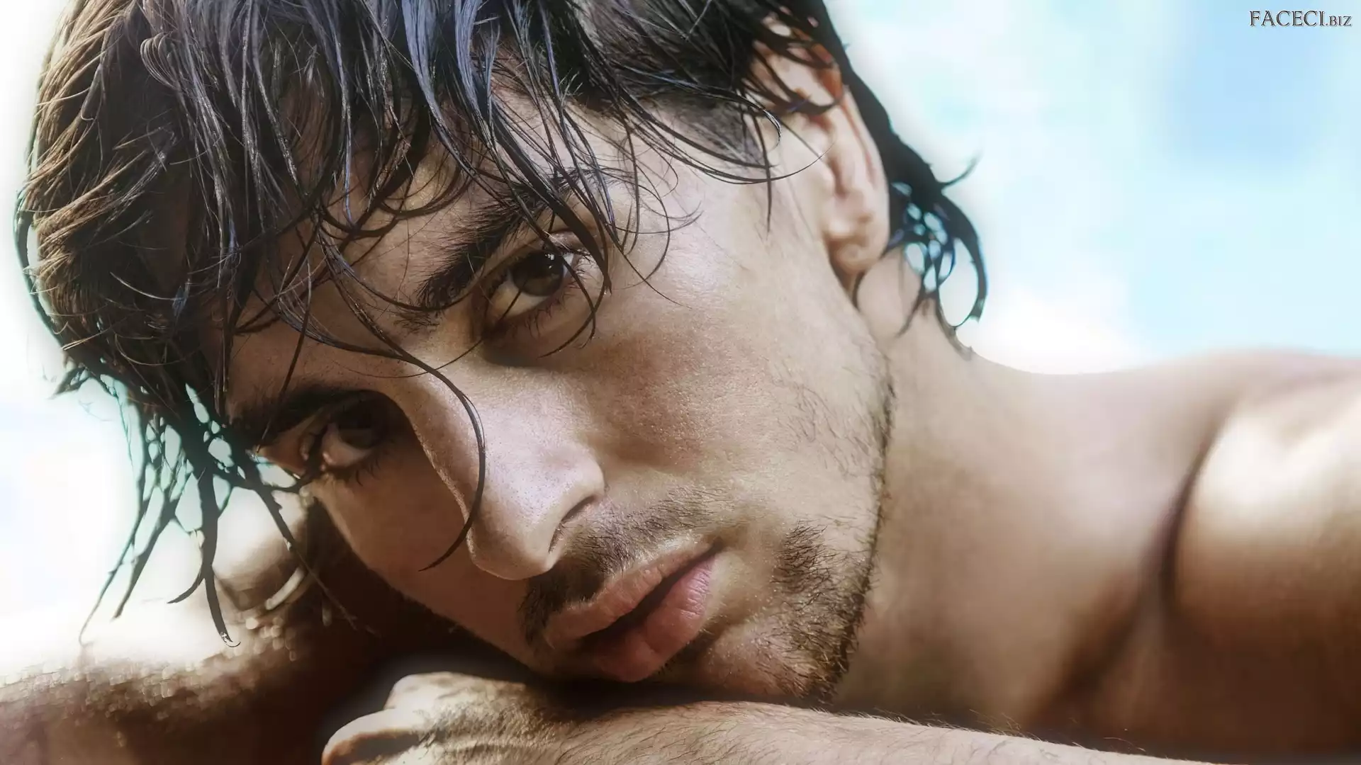 Zarost, Mężczyzna, Brunet