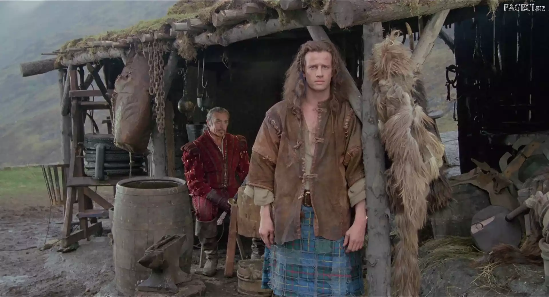 Szałas, Christopher Lambert, Connor MacLeod